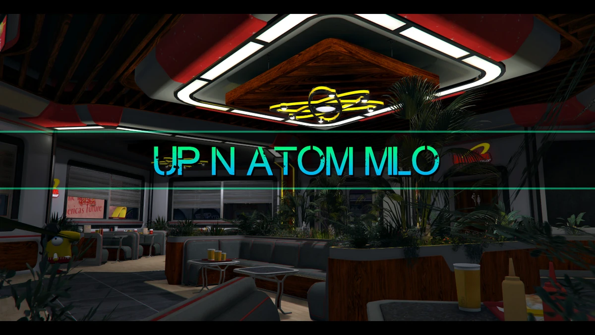 Up n Atom MLO – Fully Open Source | FiveM Restaurant Interior